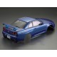 KILLERBODY NISSN SKYLINE R34 "METALLIC BLUE" FINISHED BODY