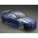 KILLERBODY NISSN SKYLINE R34 "METALLIC BLUE" FINISHED BODY