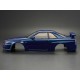 KILLERBODY NISSN SKYLINE R34 "METALLIC BLUE" FINISHED BODY