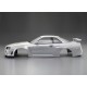 KILLERBODY NISSN SKYLINE R34 "PEARL-WHITE" FINISHED BODY