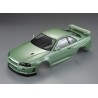 KILLERBODY NISSN SKYLINE R34 "CHAMPAGNE-GREEN" FINISHED BODY