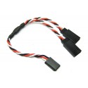 15CM FUTABA TWISTED Y EXTENSION WIRE