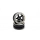 METSAFIL BEADLOCK WHEELS PT-SAFARI BLACK/SILVER 1.9 (2 PCS)