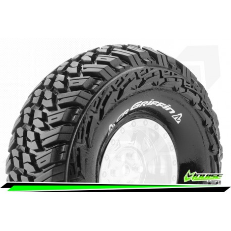LOUISE CR-GRIFFIN - 1-10 CRAWLER TIRES - SUPER SOFT - FOR 1.9 RIMS