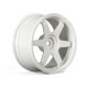 HPI TE37 WHEEL 26MM WHITE(3MM OFFSET)