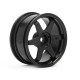 HPI TE37 WHEEL 26MM WHITE (3MM OFFSET)