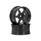 HPI TE37 WHEEL 26MM WHITE (6MM OFFSET)