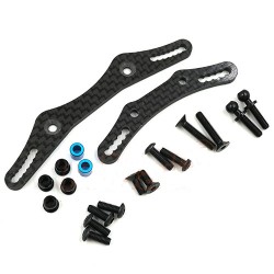 YEAH RACING CARBON DAMPER STAY SET FOR TAMIYA M05