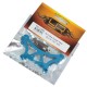 YEAH RACING ALUM REAR DAMPER PLATE (BU) FOR TA01 / TA02