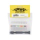 YEAH RACING 1.1-2.0MM STEEL TWIST DRILL 10 IN 1 SET W/ ALUMINUM HANDLE