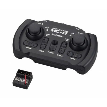 KO PROPO MC8 2,4GHZ MX-F TR SET (W/MR8)