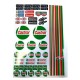 CASTROL DECAL SET