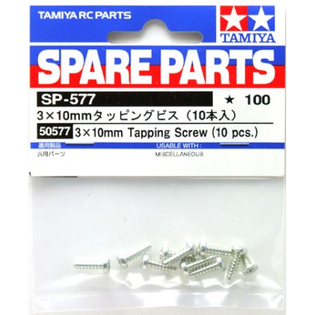 3X10MM TAPPING SCREW