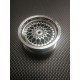 2 LLANTAS 1/10RC BBS SILVER (+3)