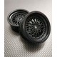 2 LLANTAS 1/10RC BBS BLACK (+3)