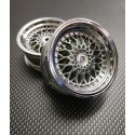 2 LLANTAS 1/10RC BBS SILVER (+3)