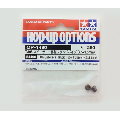 TA06 ONE-PIECE FLANGED TUBE & SPACER 