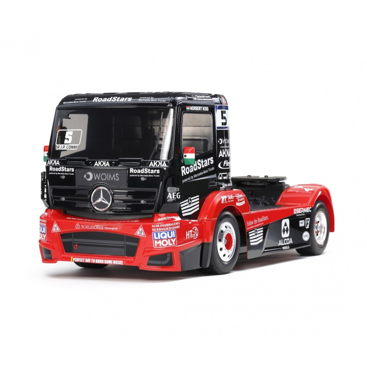 TAMIYA TT01E MERCEDES ACTROS TANKPOOL24 MP4 - Tienda RC