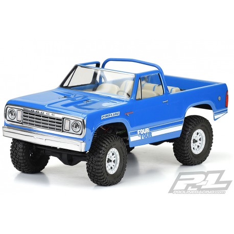 PROLINE 1977 DODGE RAMCHARGER CLEAR BODY FOR 313MMM CRAWLER