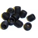 SCREW GRUB 4X4MM STEEL BLACK (10PCS)