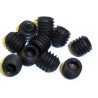 SCREW GRUB 4X4MM STEEL BLACK (10PCS)