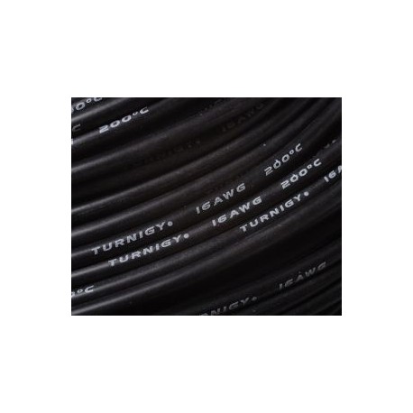 CABLE DE SILICONA DE 16AWG NEGRO