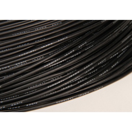 CABLE DE SILICONA DE 18AWG NEGRO
