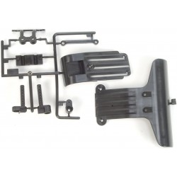 TAMIYA DF02 D PARTS (BUMPER/BODY MOUNT)