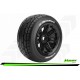 LOUISE RC ST-ROCKET 1/8 STADIUM TRUCK TIRE SET 3.8 BEAD STYLE WHEELS