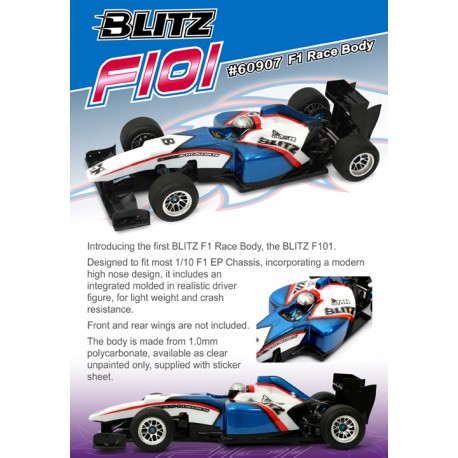 BLITZ F101 F1 RACE BODY (1.0MM)