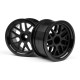 HPI BBS SPOKE WHEEL 48x31mm BLACK (9mm OFFSET/2pcs)