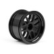 HPI BBS SPOKE WHEEL 48x31mm BLACK (9mm OFFSET/2pcs)