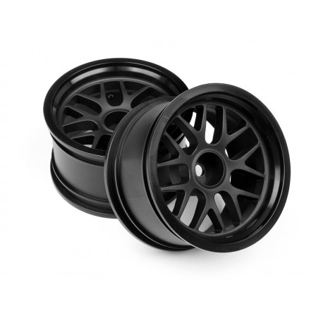 HPI BBS SPOKE WHEEL 48x31mm BLACK (9mm OFFSET/2pcs)