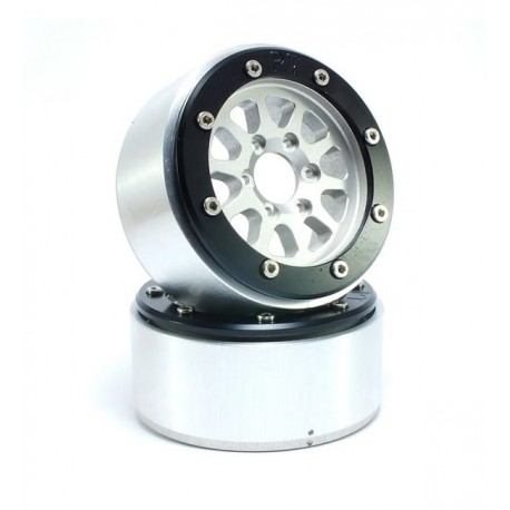 METSAFIL BEADLOCK WHEELS PT-GEAR SILVER/BLACK 1.9