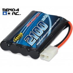 CARSON NIMH 9,6V 2100MAH POWER BATTERY TAMIYA PLUG