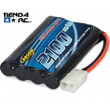 CARSON NIMH 9,6V 2100MAH POWER BATTERY TAMIYA PLUG