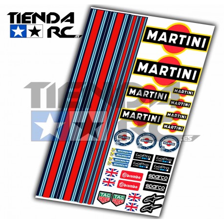 MARTINI DECAL SET