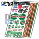 CASTROL DECAL SET