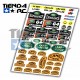 CAMEL TROPHY DECAL SET