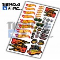 HOT WHEELS DECAL SET