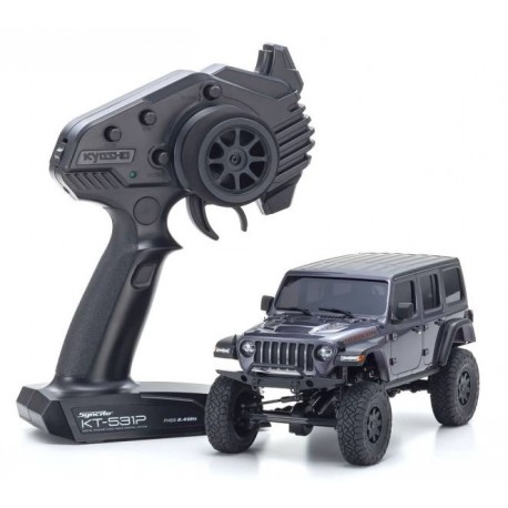 KYOSHO MINI-Z 4X4 JEEP WRANGLER UNLIMITED RUBICON (GRANITE CRYSTAL METALLIC)