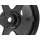 HPI TE37 WHEEL 26MM  BLACK (0MM OFFSET)