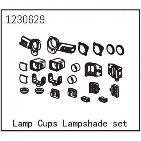 ABSIMA LAMP CUPS LAMPSHADE SET