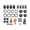 HPI RACING SHOCK PARTS SET (4 SHOCKS)