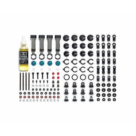 TAMIYA CC-02 ALUMINUM DAMPER SET (4PCS)