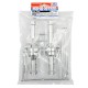 TAMIYA CC-02 B PARTS (AXLE HOUSING) MATTE PLATED