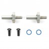 TAMIYA M-CHASSIS LIGHTWEIGHT ONE-PIECE ALUM AXLE/HUB