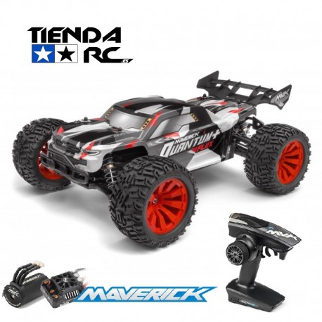 MAVERICK QUANTUM PLUS XT FLUX 3S 1/10 4WD STADIUM TRUCK - RED