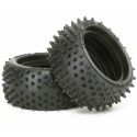 TAMIYA  SQUARE SPIKE TIRE SET (REAR)