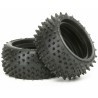 TAMIYA  SQUARE SPIKE TIRE SET (REAR)